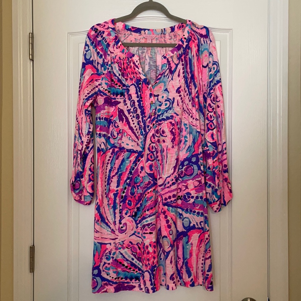 XL Lilly Pulitzer Sleeved Essie Dress